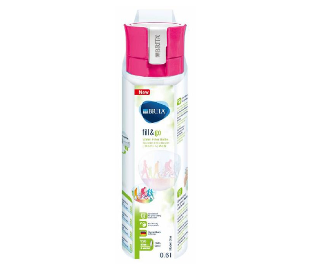 Brita Butelka filtrująca FILL&GO VITAL 0,6L różowa - 300801 - zdjęcie 2